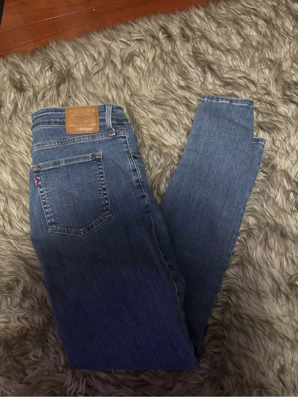 Levi’s 721 High Rise Skinny Denim Jeans Size 31 - Picture 4 of 7